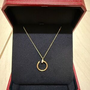 Cartier Juste Un Clou Rose Gold Necklace